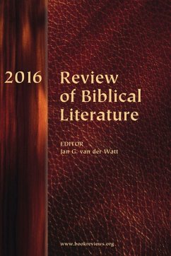 Cover Review of Biblical Literature, 2016