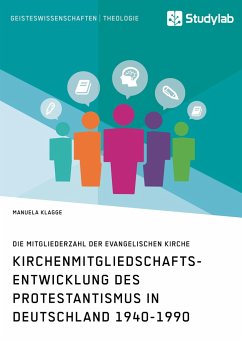 Kirchenmitgliedschaftsentwicklung des Protestantismus in Deutschland 1940-1990 - Klagge, Manuela