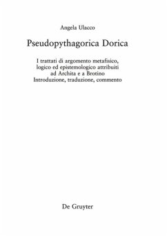 Pseudopythagorica Dorica - Ulacco, Angela
