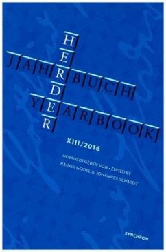Cover Herder Jahrbuch. Herder Yearbook