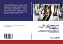 Effect of clearance on friction and lubrication of hip implants