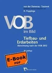 VOB im Bild - Tiefbau- und Erdarbeiten (eBook, PDF) - Poppinga, Hinrich