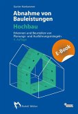 Abnahme von Bauleistungen - Hochbau (eBook, PDF)