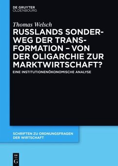 Cover Russlands Sonderweg der Transformation - Von der Oligarchie zur Marktwirtschaft? (eBook, PDF)