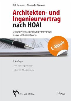 Architekten- und Ingenieurvertrag nach HOAI (eBook, PDF) - Kemper, Ralf; Wronna, Alexander