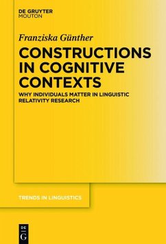 Cover Constructions in Cognitive Contexts (eBook, ePUB)