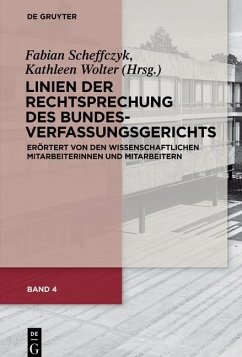 Cover Linien der Rechtsprechung des Bundesverfassungs­gerichts (eBook, PDF)