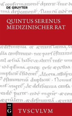 Medizinischer Rat / Liber medicinalis (eBook, PDF) - Serenus, Quintus