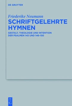 Schriftgelehrte Hymnen (eBook, ePUB) - Neumann, Friederike