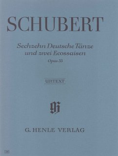 Cover Sechzehn Deutsche Tänze und zwei Ecossaisen op. 33 (D 783)