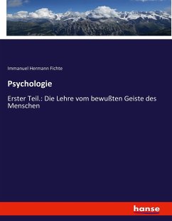 Psychologie - Fichte, Immanuel Hermann