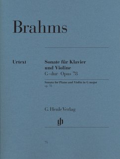 Sonate für Klavier und Violine G-dur op. 78