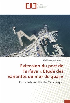 Extension du port de Tarfaya « Etude des variantes du mur de quai » - Bentato, Abdelmounaim