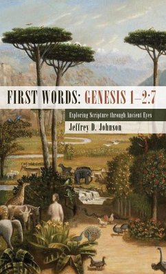 First Words - Johnson, Jeffrey D.