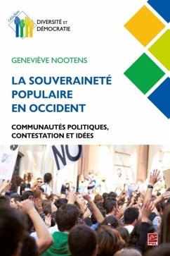 Cover La souverainete populaire en occident : communautes politiques, contestation et idees (eBook, PDF)