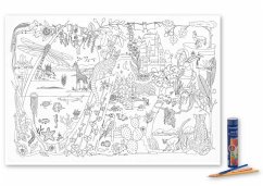 Cover Malkarte Farbenreich mit 12 hochwertigen Buntstiften in dekorativer Buntstiftdose