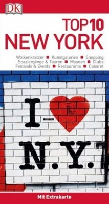 Top 10 Reiseführer New York, m. 1 Karte