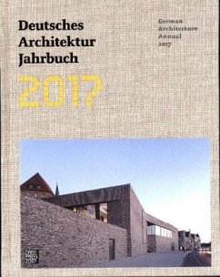Cover Deutsches Architektur Jahrbuch 2017 / German Architecture Annual 2017