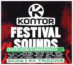 Kontor Festival Sounds 2017 - The Beginning, 3 Audio-CDs
