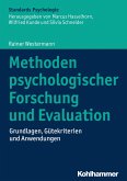 Methoden psychologischer Forschung und Evaluation (eBook, PDF)