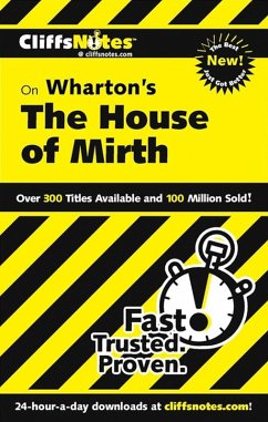 Cover CliffsNotes on Wharton's The House of Mirth (eBook, ePUB)