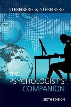 Psychologist's Companion (eBook, ePUB) - Sternberg, Robert J.