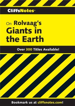 Cover CliffsNotes on Rolvaag's Giants In the Earth (eBook, ePUB)