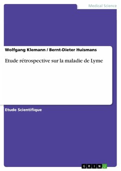 Etude rétrospective sur la maladie de Lyme (eBook, ePUB)