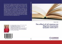 The effect of oil revenue on Nigeria's Economic Growth:1970-2011