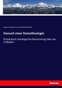 Versuch einer Sismotheologie - Preu, Johann Samuel;Becker, Karl Gottlob