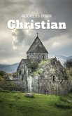 Address Book Christian Address Book Christian