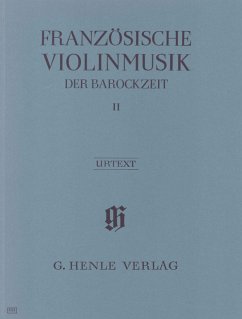 Cover Französische Violinmusik der Barockzeit Band II