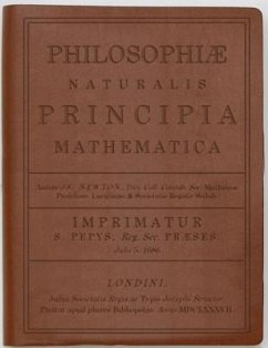 Principia Mathematica by Newton: Brown Lined Journal