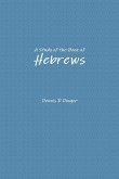 A Study of the Book of Hebrews