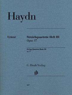 Cover Streichquartette Heft III op. 17
