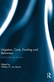 Litigation, Costs, Funding and Behaviour