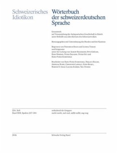 Cover Schweizerisches Idiotikon
