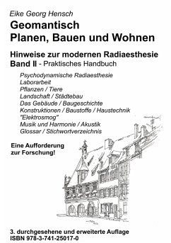 Geomantisch Planen, Bauen und Wohnen, Band II - Hensch, Eike G.