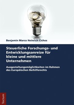 Cover Steuerliche Forschungs- und Entwicklungsanreize für kleine und mittlere Unternehmen (eBook, ePUB)