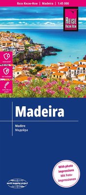 Reise Know-How Landkarte Madeira (1:45.000) - Reise Know-How Verlag Peter Rump GmbH