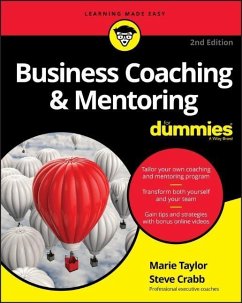 Business Coaching & Mentoring For Dummies - Taylor, Marie;Crabb, Steve