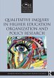 Qualitative Inquiry in Higher Education... - Bild 1