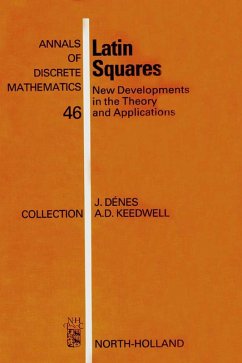 Latin Squares (eBook, ePUB) - Dénes, József; Keedwell, A. Donald