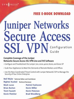 Juniper(r) Networks Secure Access SSL VPN Configuration Guide (eBook, ePUB) - Cameron, Rob; Wyler, Neil R.