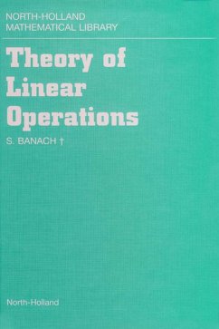Theory of Linear Operations (eBook, ePUB) - Banach, S.