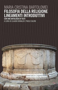 Cover Filosofia della religione. Lineamenti introduttivi. Con un antologia di testi