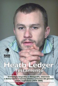 Cover Heath Ledger. Testamento