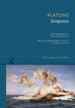 Cover Il simposio. Testo greco a fronte