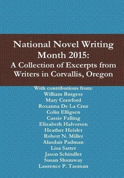 National Novel Writing Month 2015 - Halvorsen, Elizabeth; Sarter, Lisa; Burgess, William