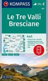 KOMPASS Wanderkarte Le Tre Valli Bresciane KOMPASS Wanderkarte Le Tre Valli Bresciane